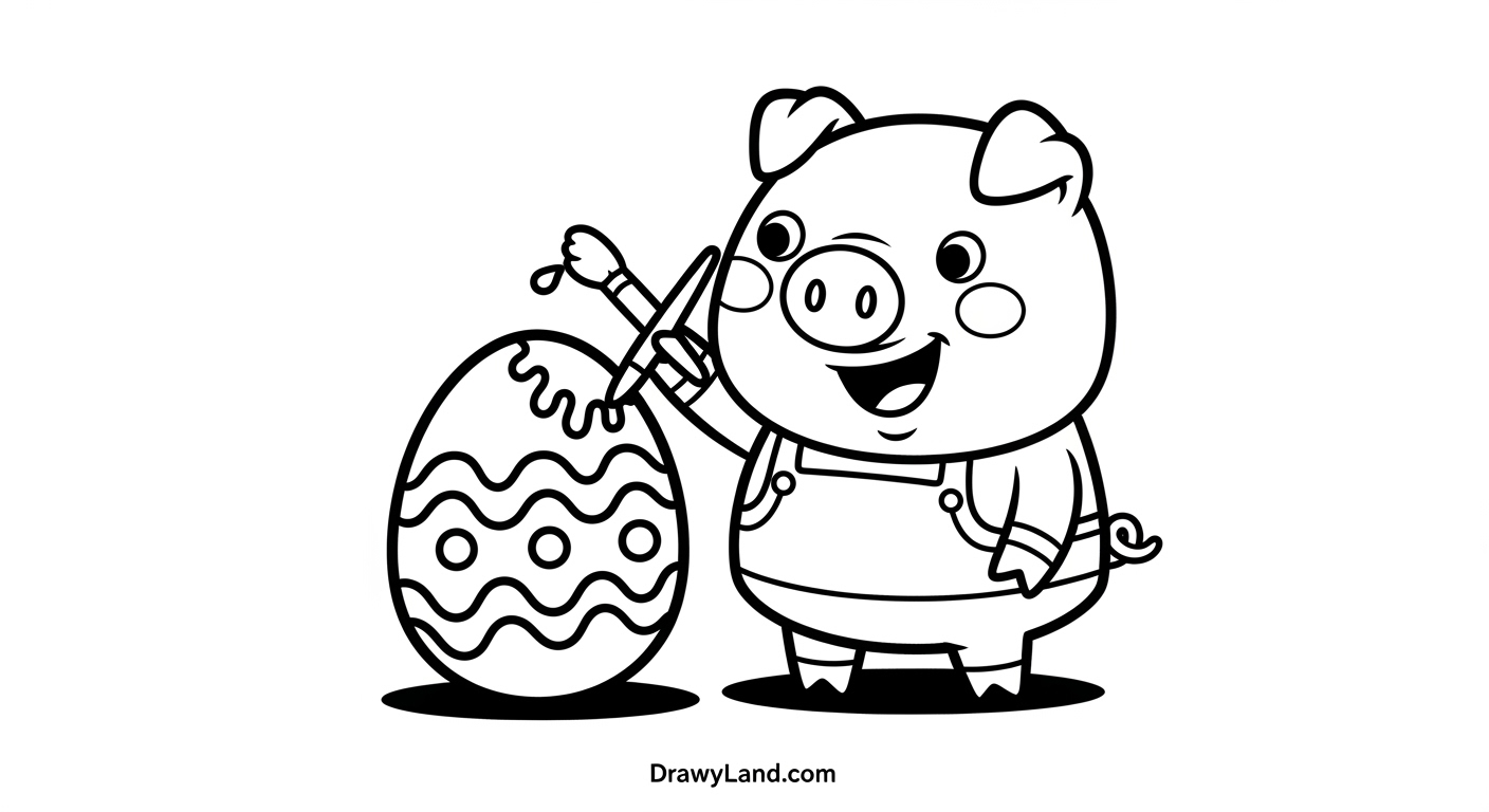 Free Printable Disney Easter Color Pages for Kids Easy disney easter coloring pages for toddlers