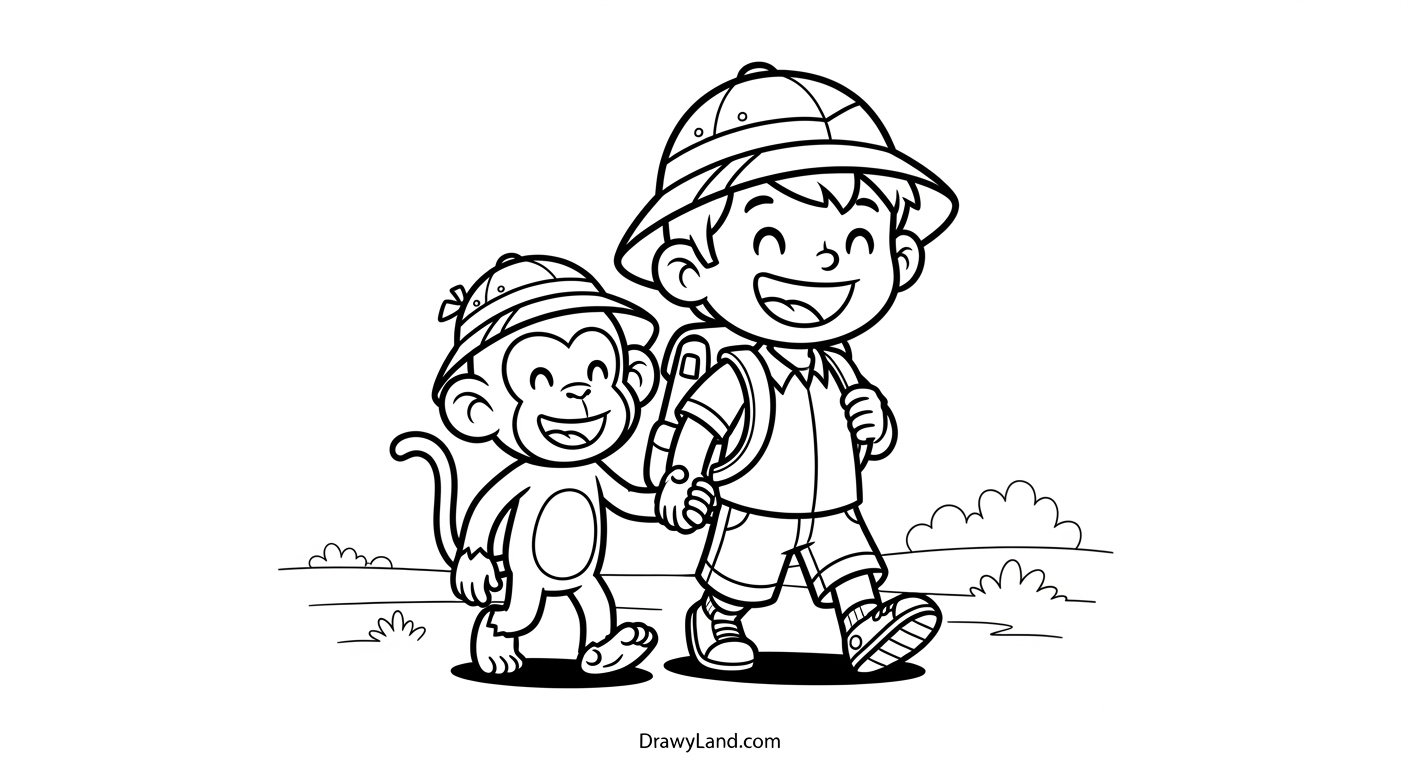 Free Printable Dora the Explorer Coloring Pages for Kids Creative craft idea using a Dora the Explorer coloring page