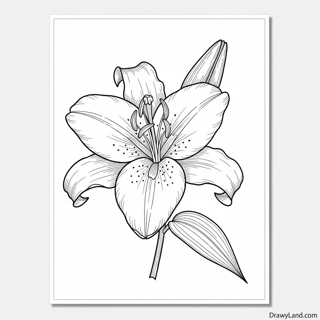 Detailed Easter egg coloring book design