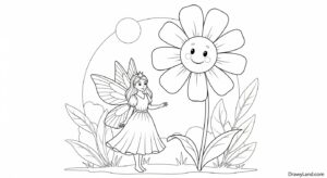 Free Printable Fairy Pictures to Color fairy pictures to color 1