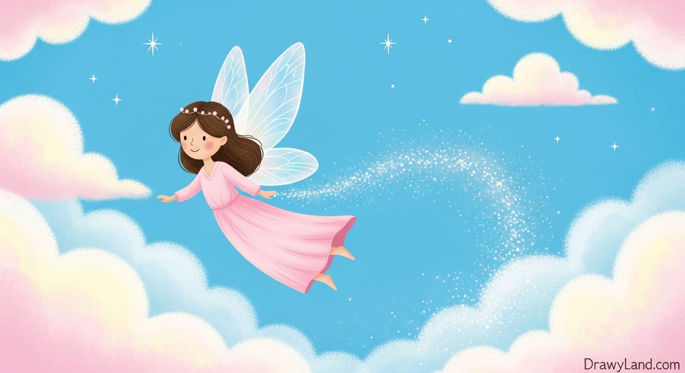 Free Printable Fairy Pictures to Color tooth fairy pictures to color for preschoolers