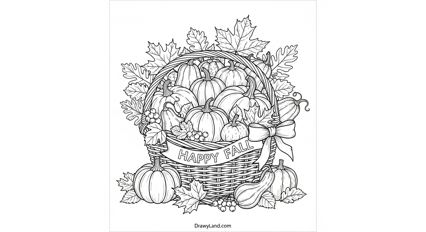 Free Printable Fall Color Sheets for Preschoolers squirrel and acorn autumn color sheet for preschoolers