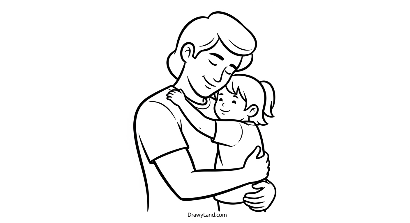 Free Printable Family Coloring Pages for Kids family members coloring page for kids