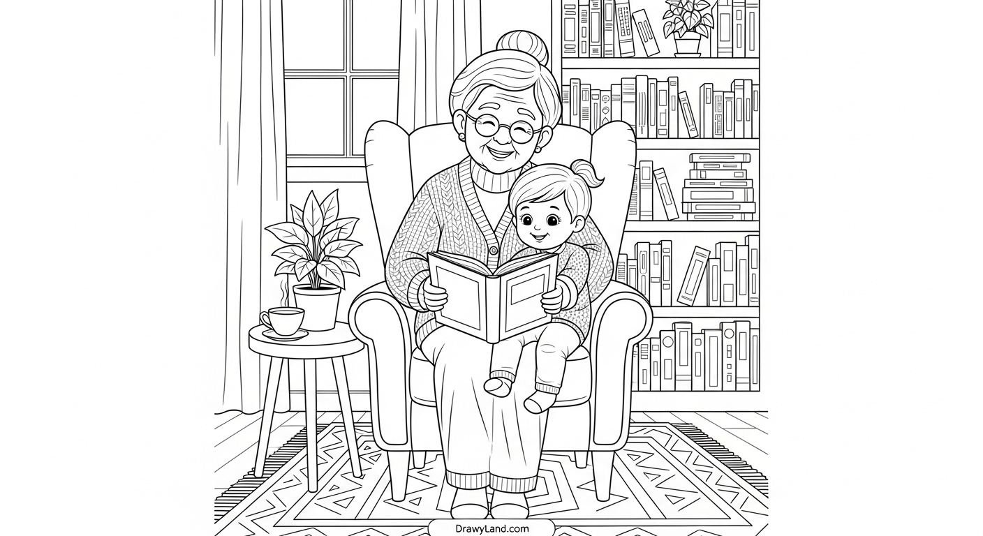 Free Printable Family Coloring Pages for Kids family vacation coloring page free download