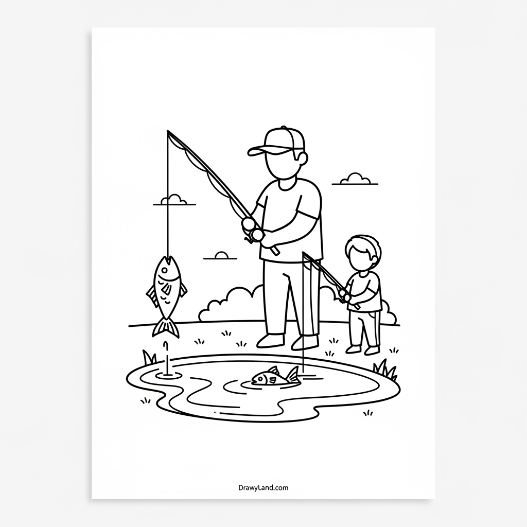A worlds best dad trophy father's day color printable sheet
