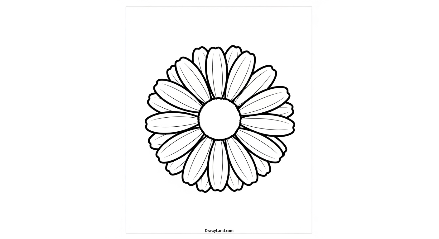 Free Printable Floral Coloring Pages for Kids cheerful sunflower coloring pictures of flowers