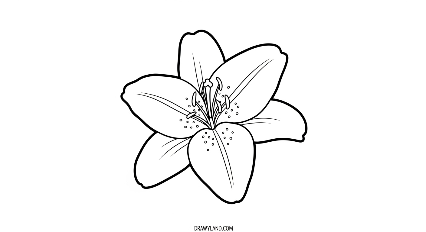 Free Printable Floral Coloring Pages for Kids cute cartoon flower coloring pages with a butterfly