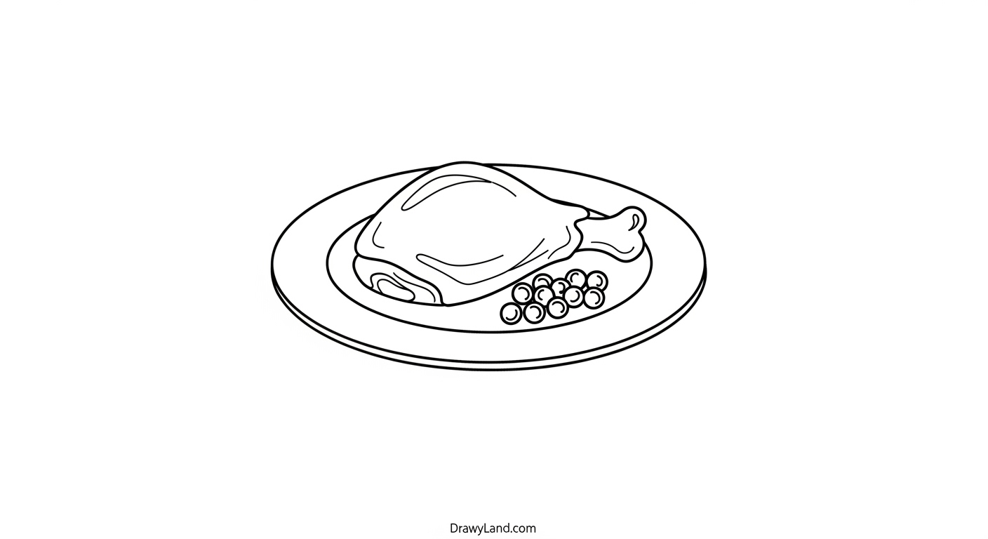 Delicious & Free Printable Food Coloring Pages garden vegetables coloring sheet for preschoolers