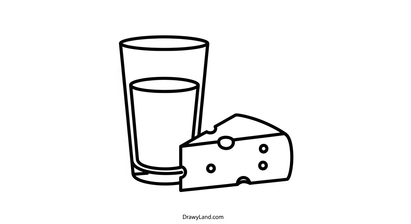 Delicious & Free Printable Food Coloring Pages A-Z food items coloring book printable for kids