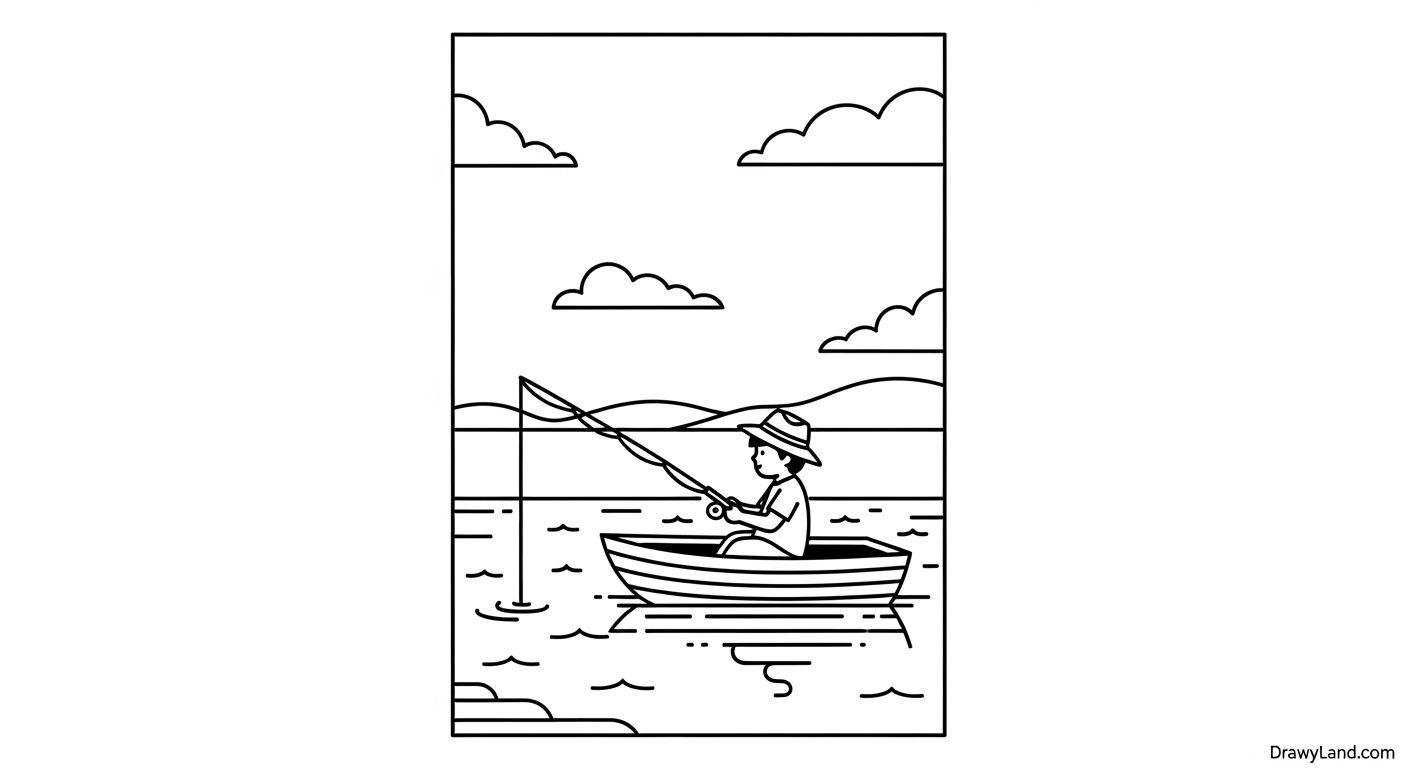 Dive In! Free Printable Fishing Coloring Pages catfish coloring page printable for children