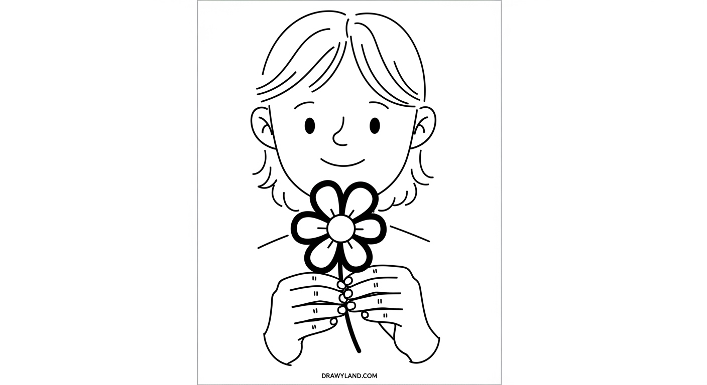 Free Printable Memorial Day Coloring Pages Patriotic Memorial Day flag coloring page for kids