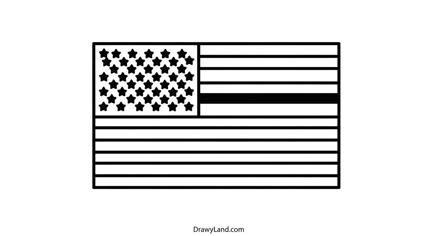 Free Printable Memorial Day Coloring Pages A child holding a finished free coloring page for Memorial Day