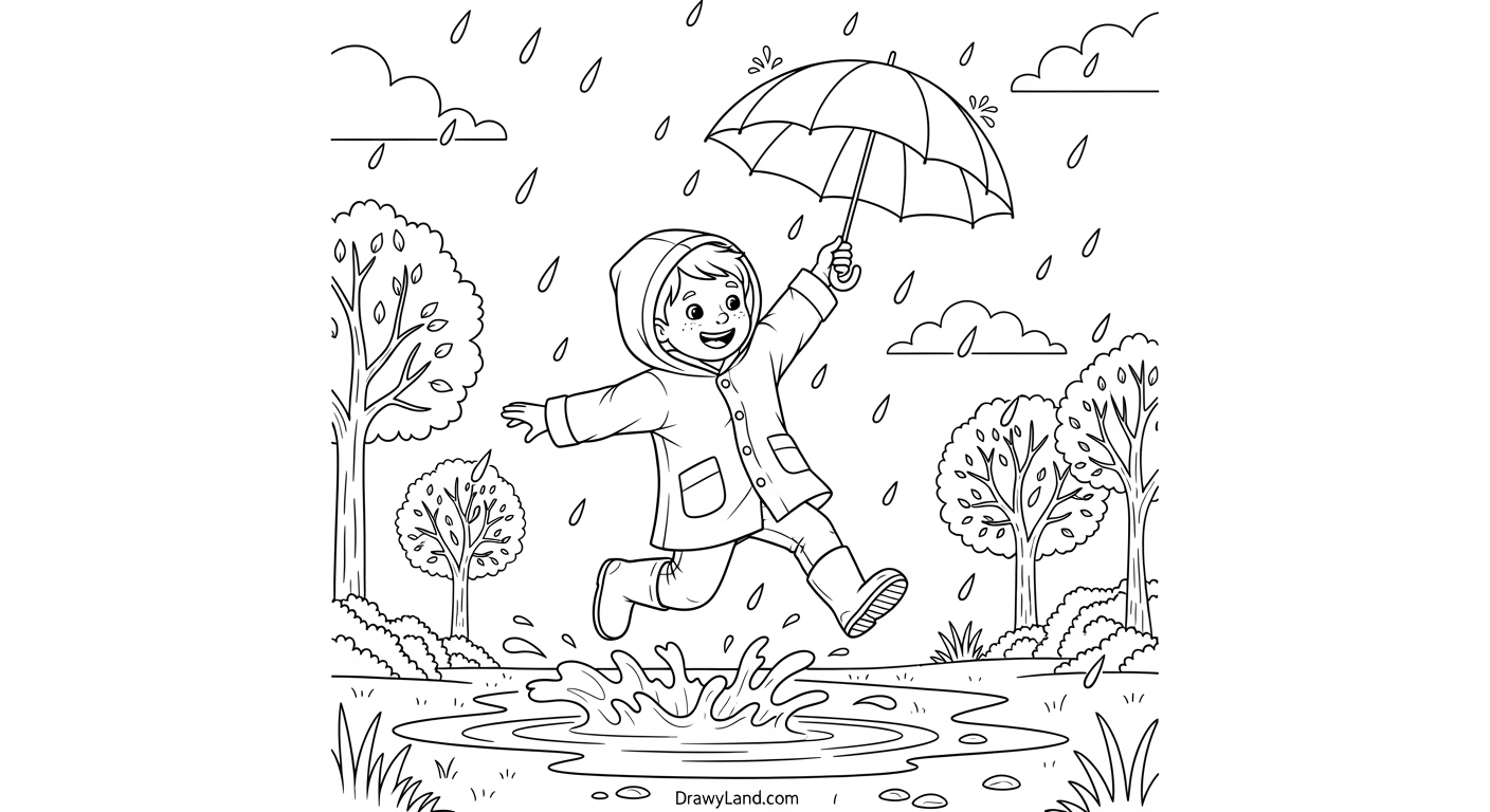Free Printable Spring Coloring Pages for Kids A printable welcome spring sign for kids to color for free
