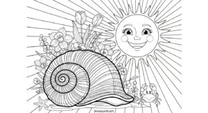 Free Printable Spring Coloring Pages for Kids free coloring spring 7