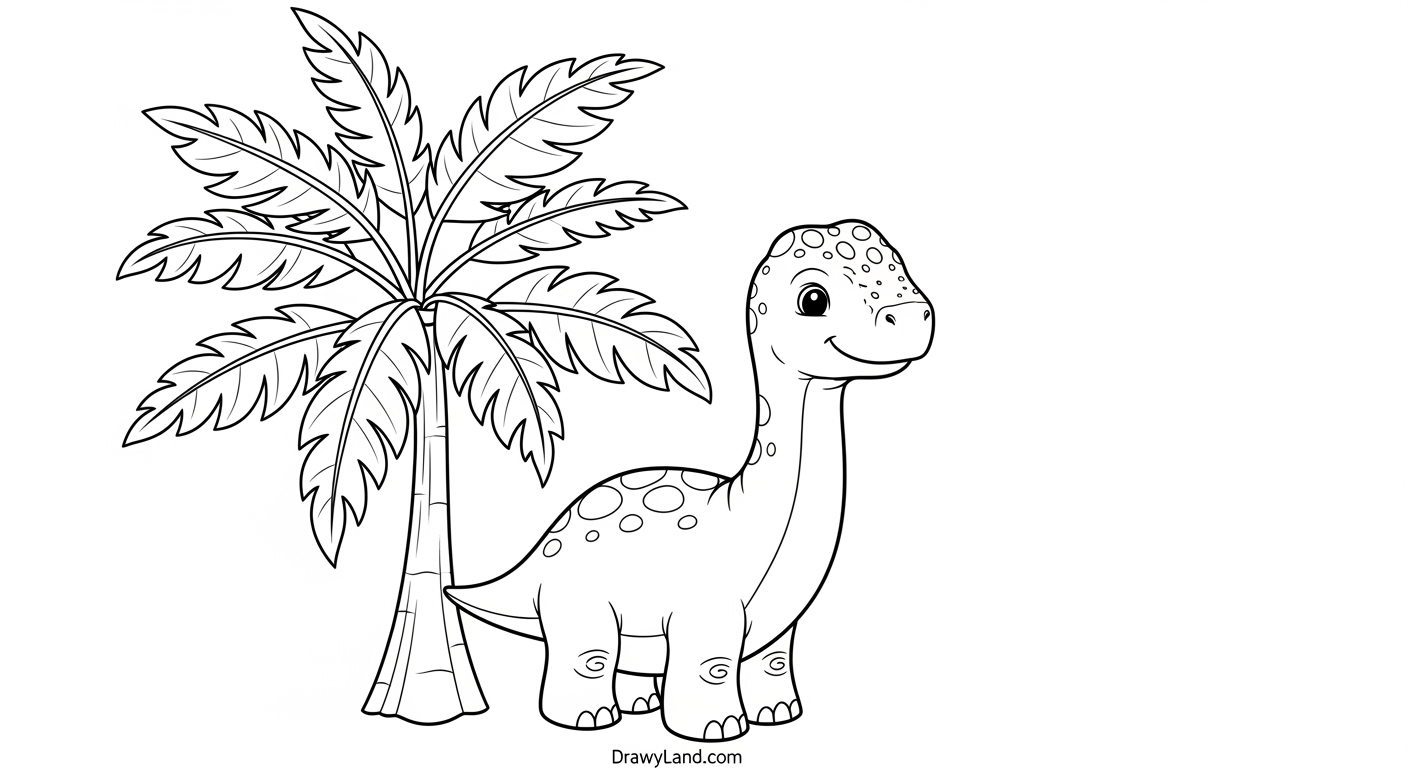 Awesome & Free Printable Dinosaur Coloring Pages (PDF) A collection of free printable dinosaur coloring pages pdf for kids