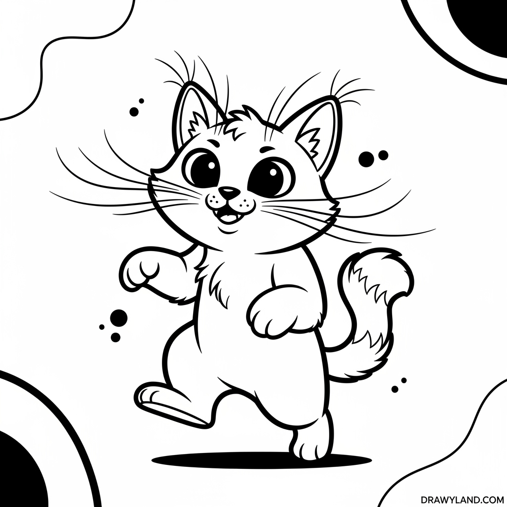 Free Printable Gabby's Dollhouse Coloring Pages Gabby's Dollhouse group coloring page with all characters for printing