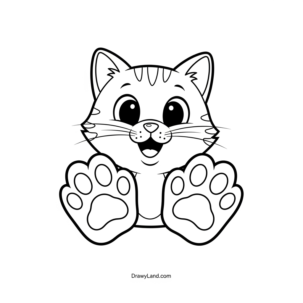 Free Printable Gabby's Dollhouse Coloring Pages Gabby and her best friend Pandy Paws in a free printable gabbys dollhouse coloring page