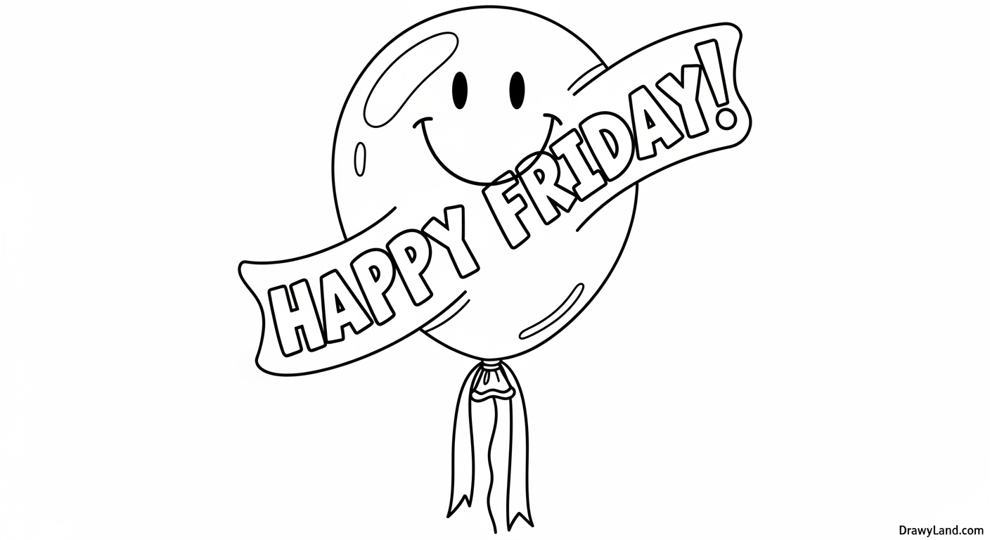 Free Printable Friday Coloring Pages for Kids free printable friday coloring pages for classroom use