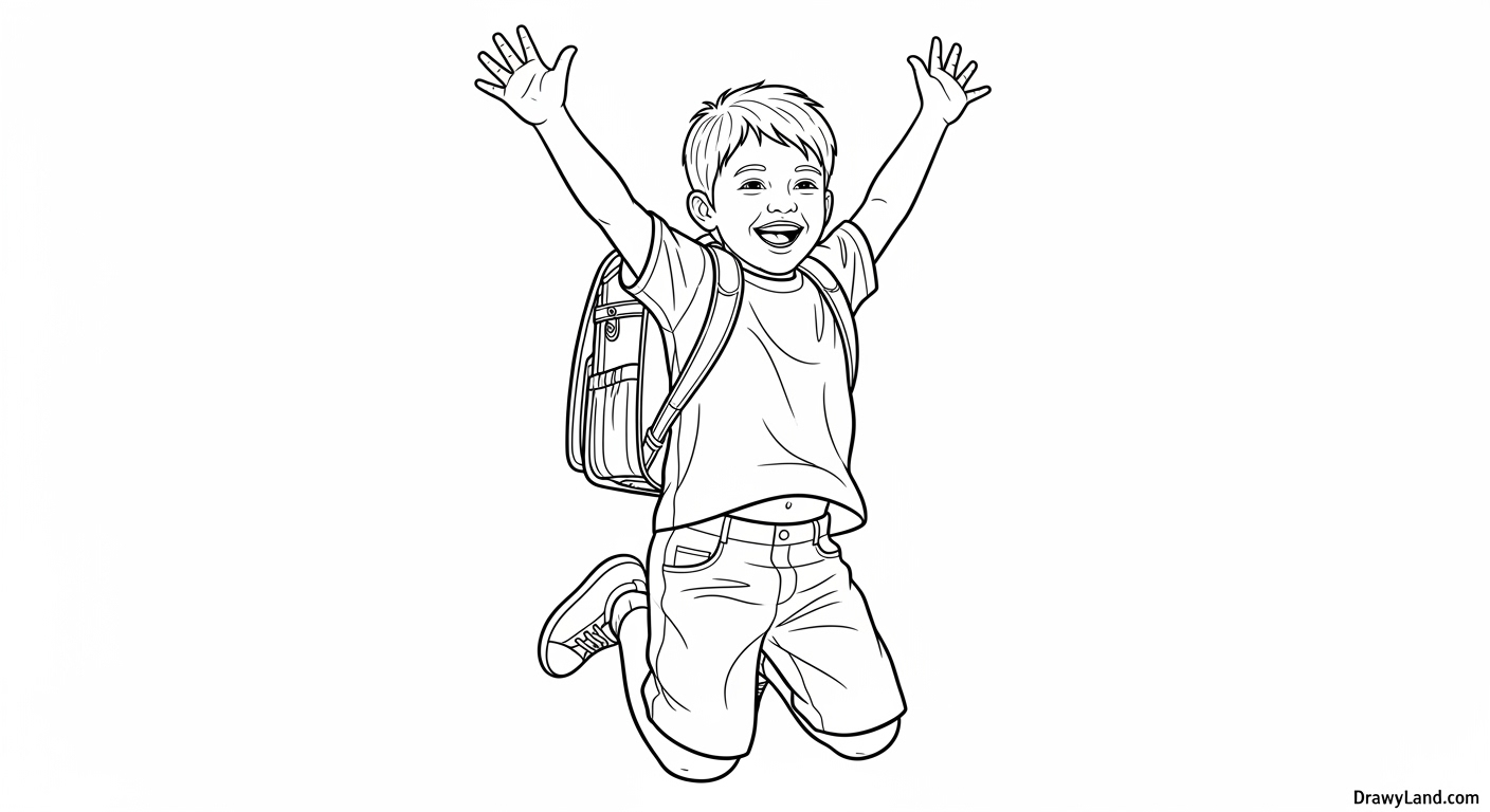 Free Printable Friday Coloring Pages for Kids fun friday coloring page with sunshine and smiley faces