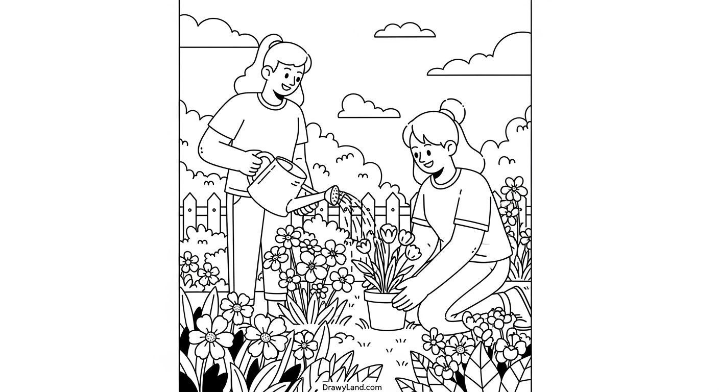 Free Printable Friends Coloring Pages for Kids Best friends coloring pages for kids to download