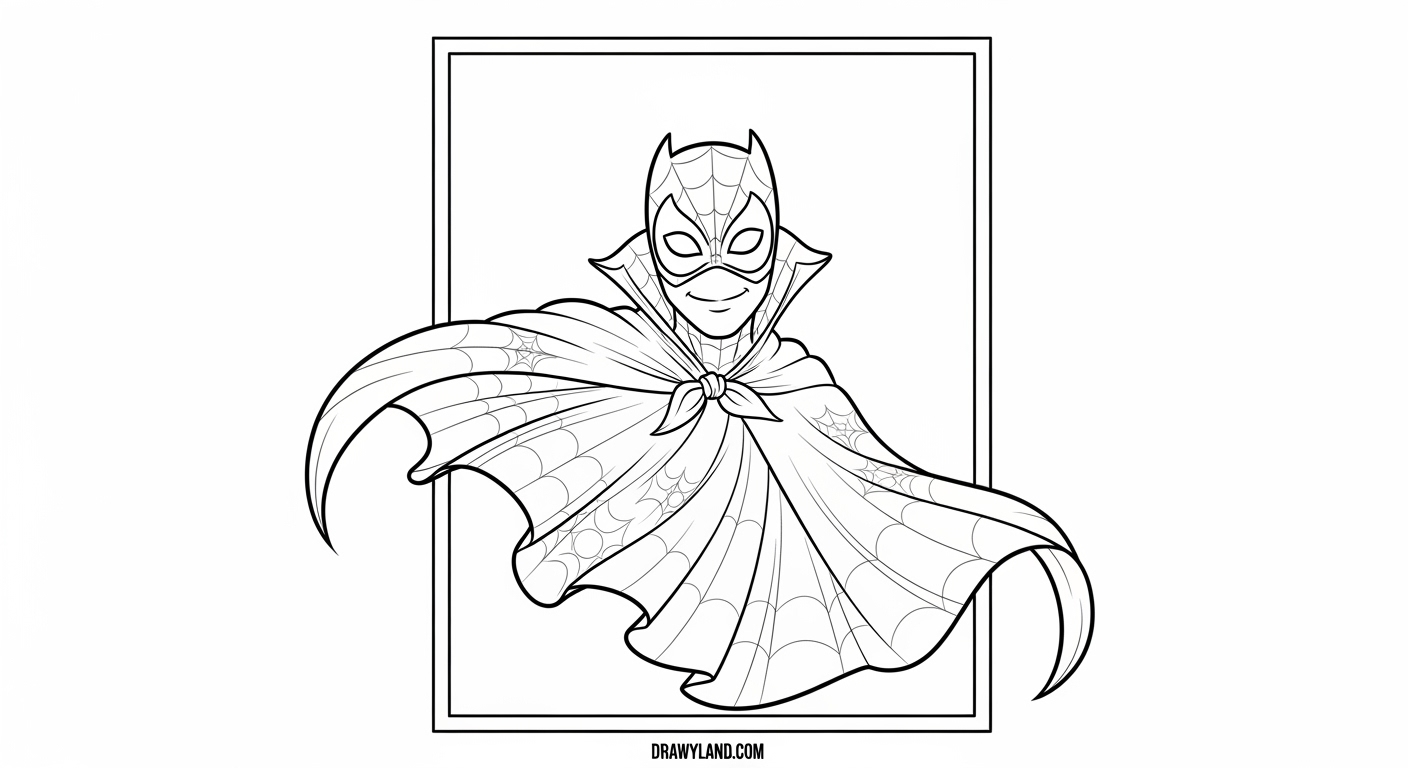 Free Printable Ghost Spider Coloring Pages for Preschool Spidey and His Amazing Friends Ghost-Spider coloring sheet