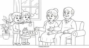 Free Printable Grandparent Coloring Pages for Kids grandparent coloring pages 7