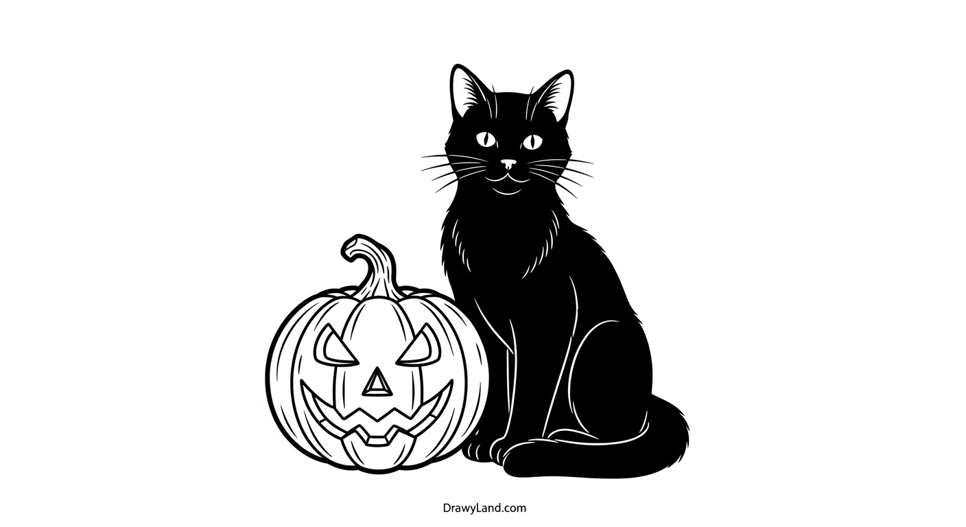 Free Printable Halloween Pumpkin Coloring Pages printable pumpkin patch scene for halloween coloring