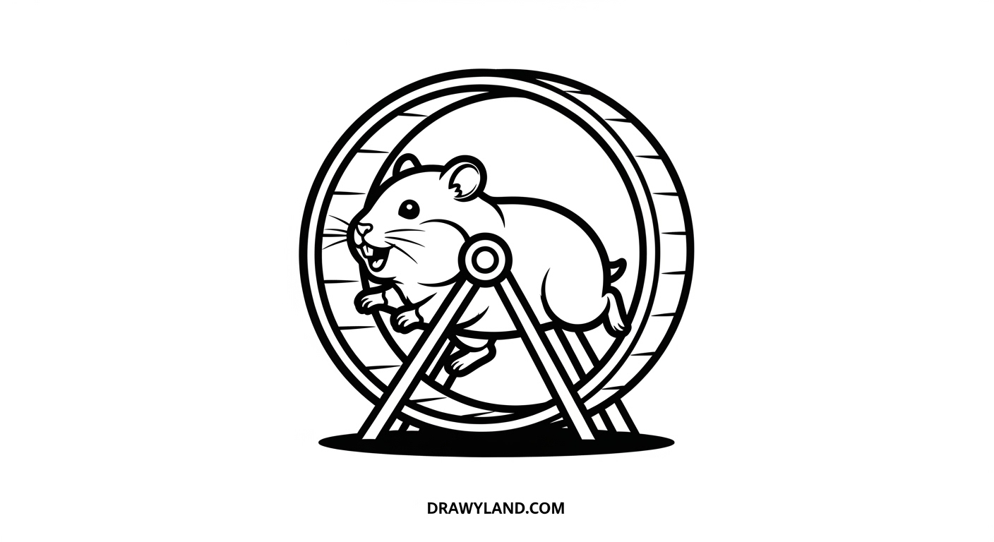Free Printable Hamster Coloring Page Collection printable hamster coloring pages for preschoolers