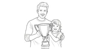 Free Printable Happy Father's Day Coloring Pages happy fathers day coloring pages 1