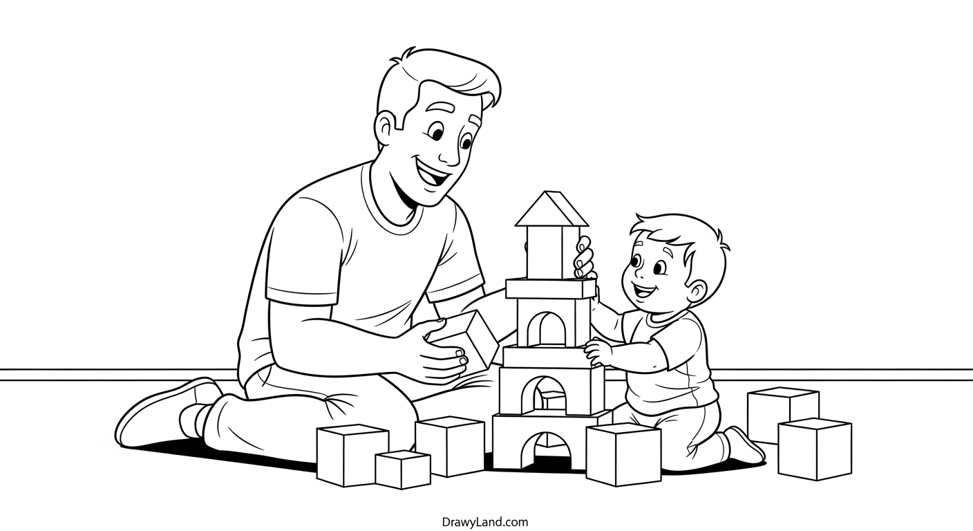 Free Printable Happy Father's Day Coloring Pages happy fathers day grandpa coloring pages free