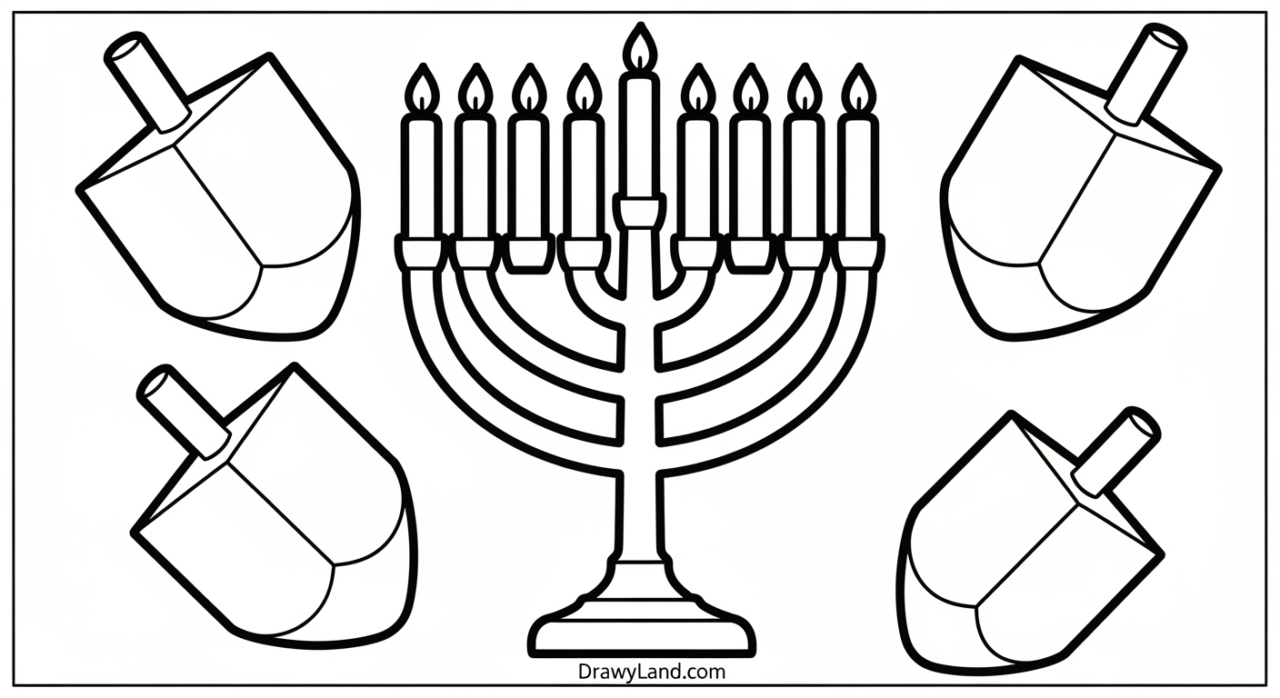 Happy Holidays Pictures to Color: Free Printables for Kids Easy happy holidays pictures to color for toddlers and preschoolers
