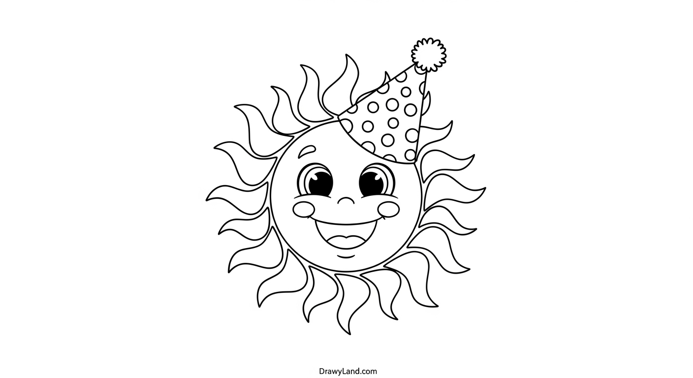 Free Printable Happy New Year 2025 Coloring Pages for Kids happy new year 2025 coloring pages with fireworks and stars