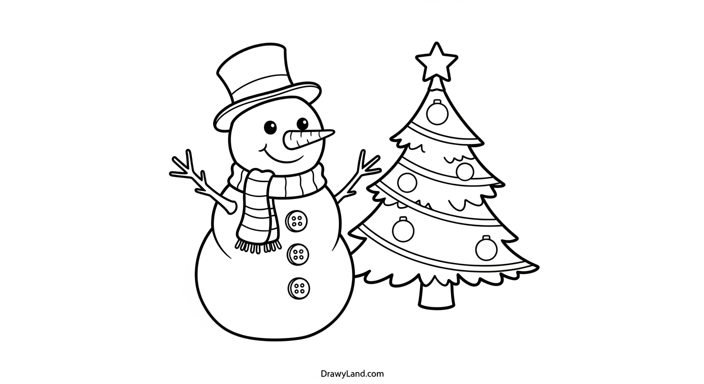 Free Printable Holiday Coloring Pages for Kids finished holiday coloring page used as decoration