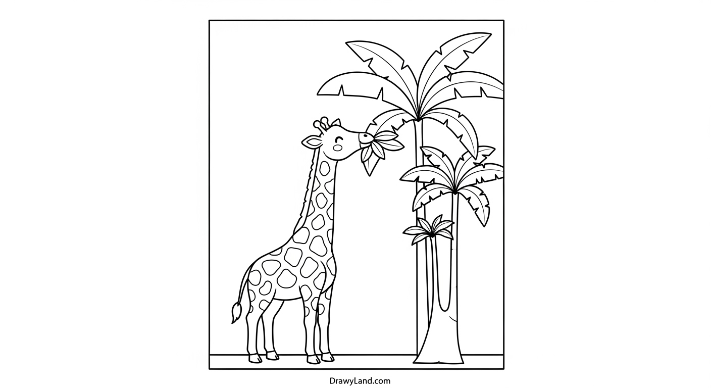 Free Printable Jungle Coloring Pages for Kids lush jungle leaves and flowers coloring sheet