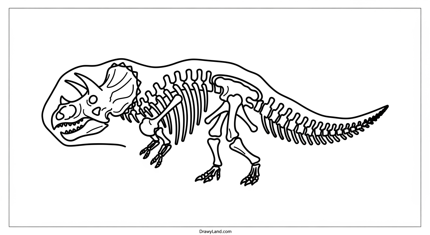 Free Printable Jurassic World Dinosaur Coloring Pages realistic jurassic world triceratops coloring page