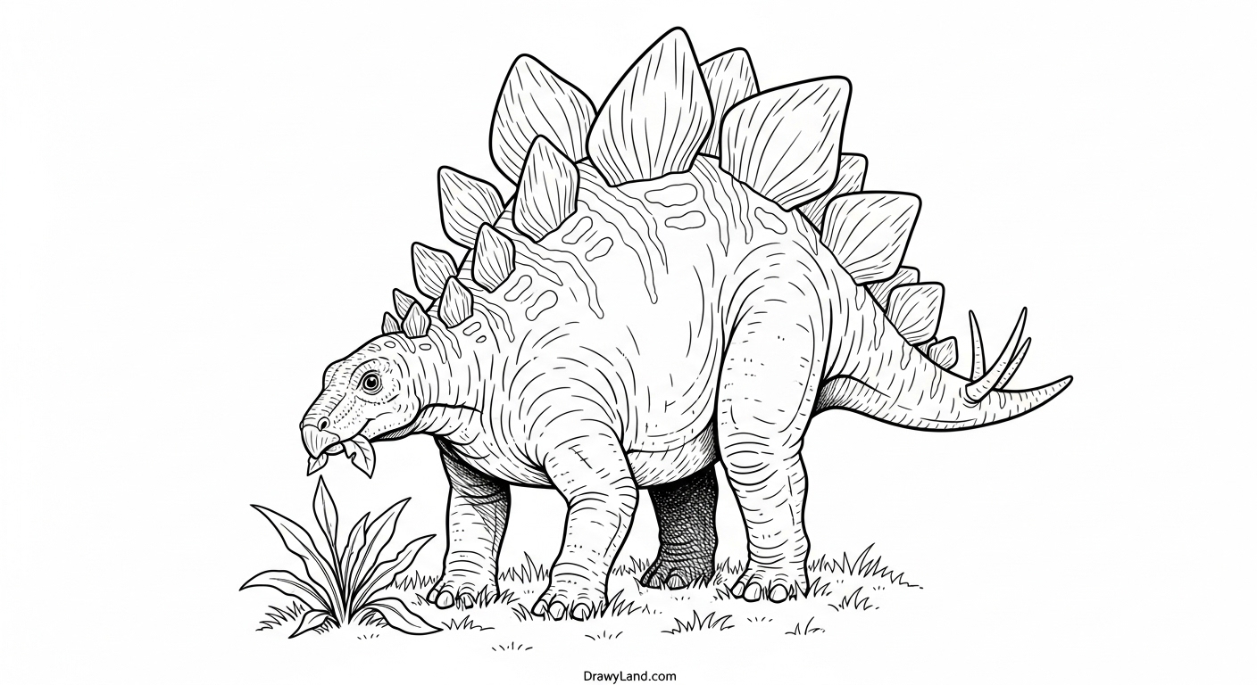 Free Printable Jurassic World Dinosaur Coloring Pages easy jurassic world dinosaur coloring pages for preschoolers