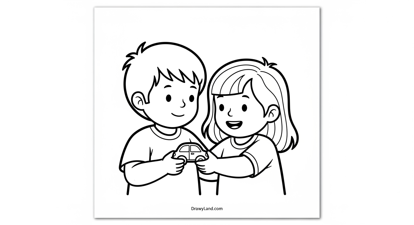 Free Printable Kindness Coloring Sheets to Inspire Little Hearts Free printable kindness coloring sheets for kids