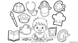 Free Printable Labor Day Color Pages labor day color pages 7