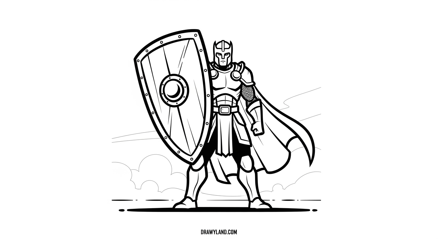 Free Printable Link Coloring Pages Hero of Time drawing pages with Link in battle
