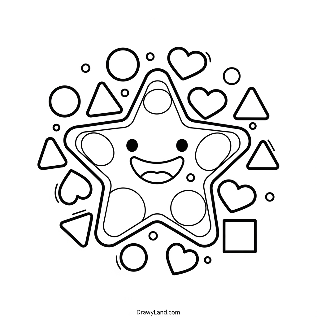 A child happily working on free printable math coloring pages for 5th grade.