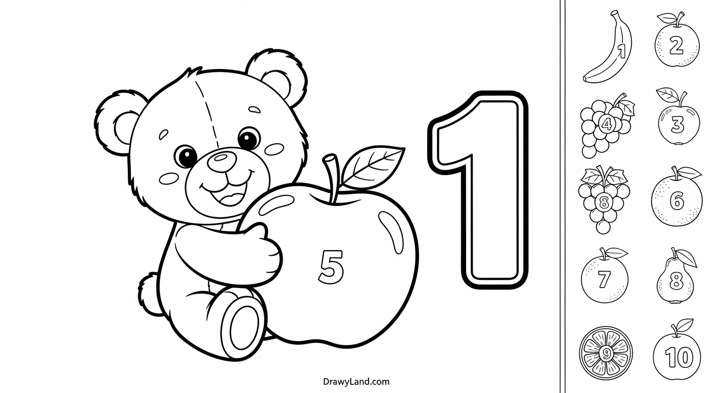 Free Printable Math Worksheets to Color child coloring a printable math worksheet to color