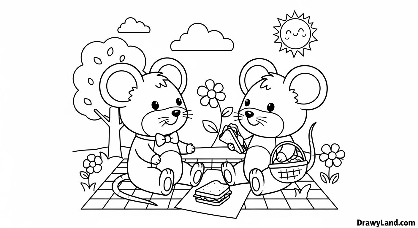 Free Printable Mickey and Minnie Pictures to Color Disney mickey and minnie coloring activity page
