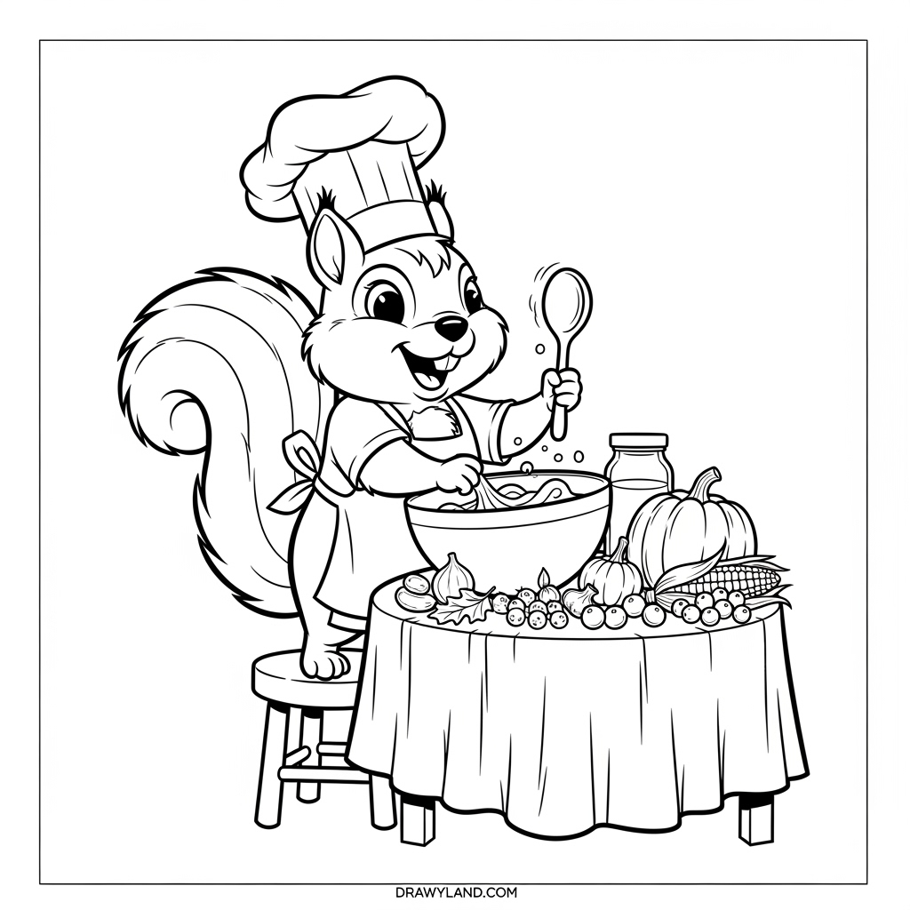 Free Printable Mickey Mouse Thanksgiving Coloring Pages Mickey and Minnie Thanksgiving dinner coloring page