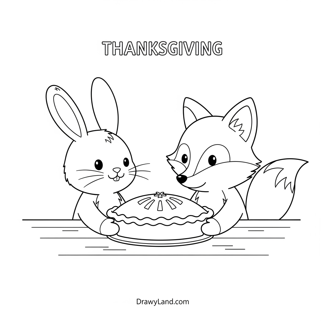 Free Printable Mickey Mouse Thanksgiving Coloring Pages Printable Minnie Mouse Thanksgiving feast coloring sheet