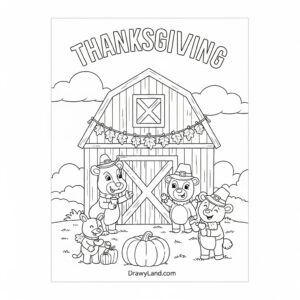 mickey mouse thanksgiving coloring pages 7
