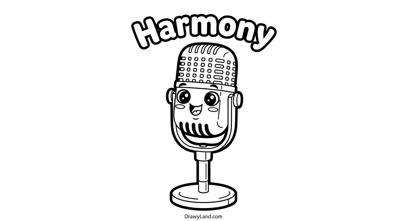 Free Printable Music Coloring Book Pages symphony coloring printouts with various instruments