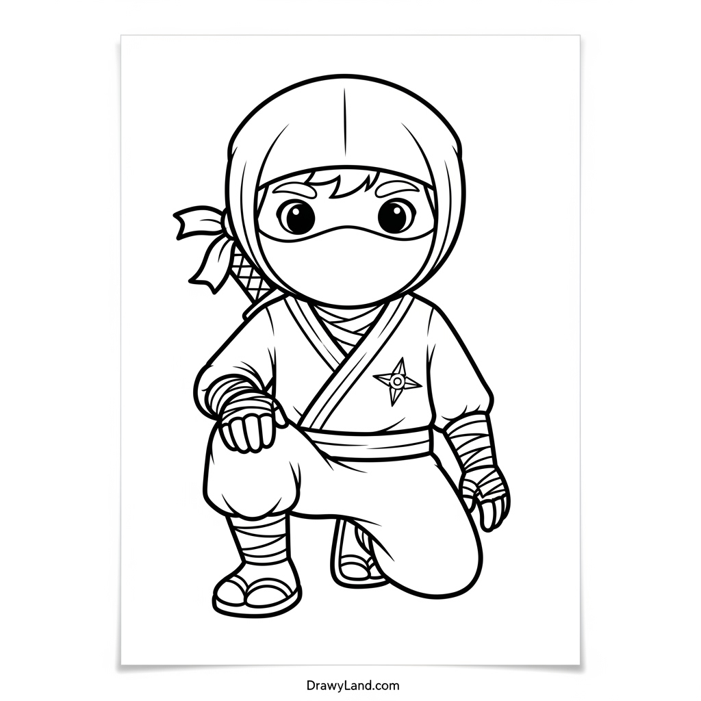 Free Printable Ninjas Coloring Pages Lego Ninjago inspired ninjas coloring pages