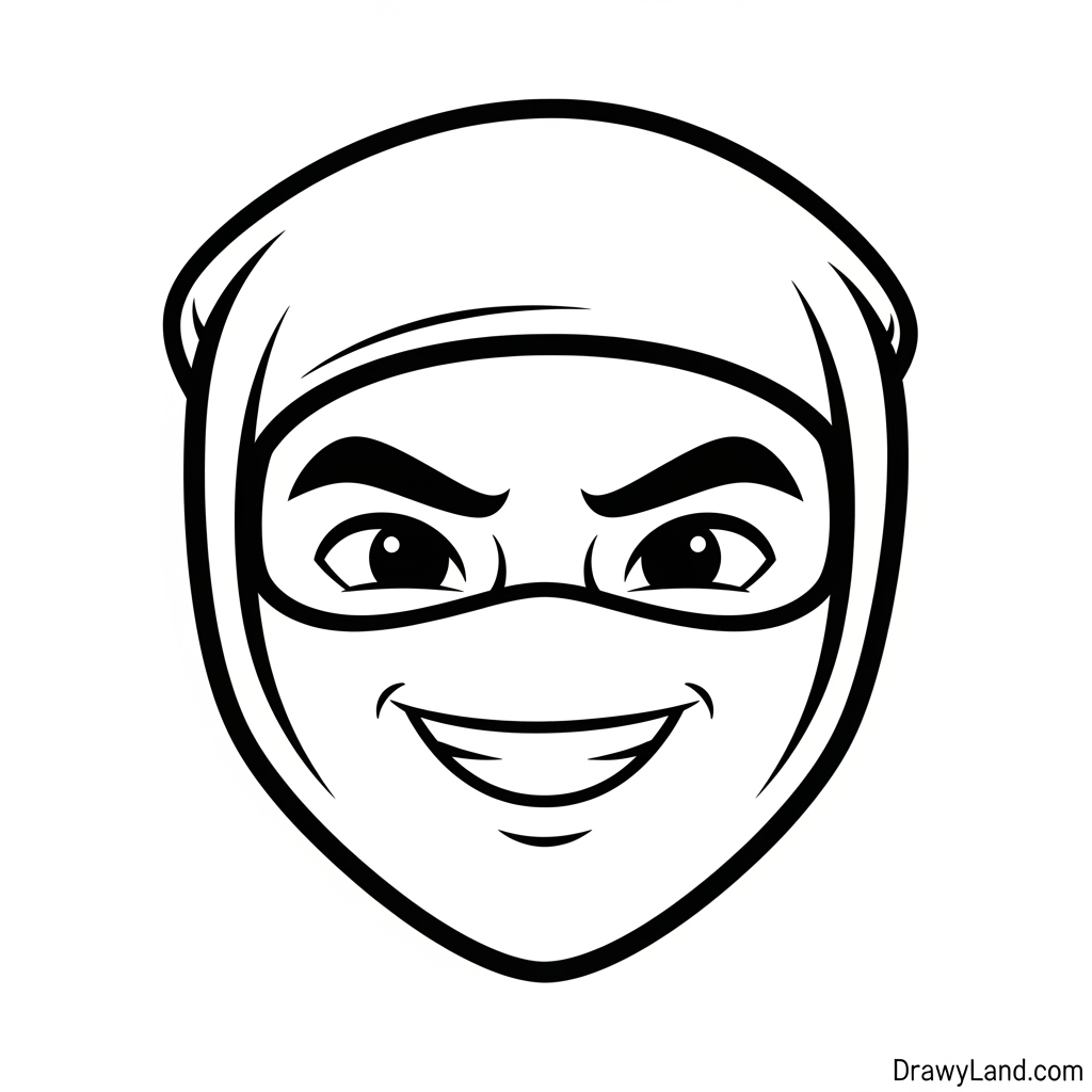 ninjas coloring pages 7