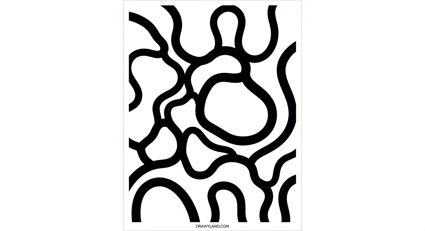 Free Printable Patterned Coloring Pages for Kids easy geometric patterns to color for preschoolers