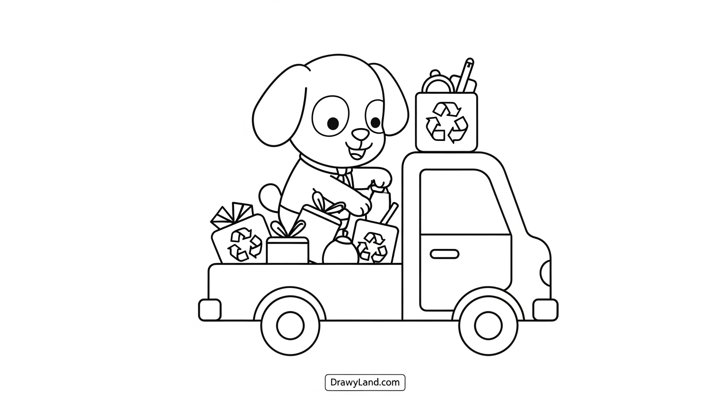 Free Printable Paw Patrol Coloring Pages for Kids Simple Paw Patrol coloring outline for preschool children